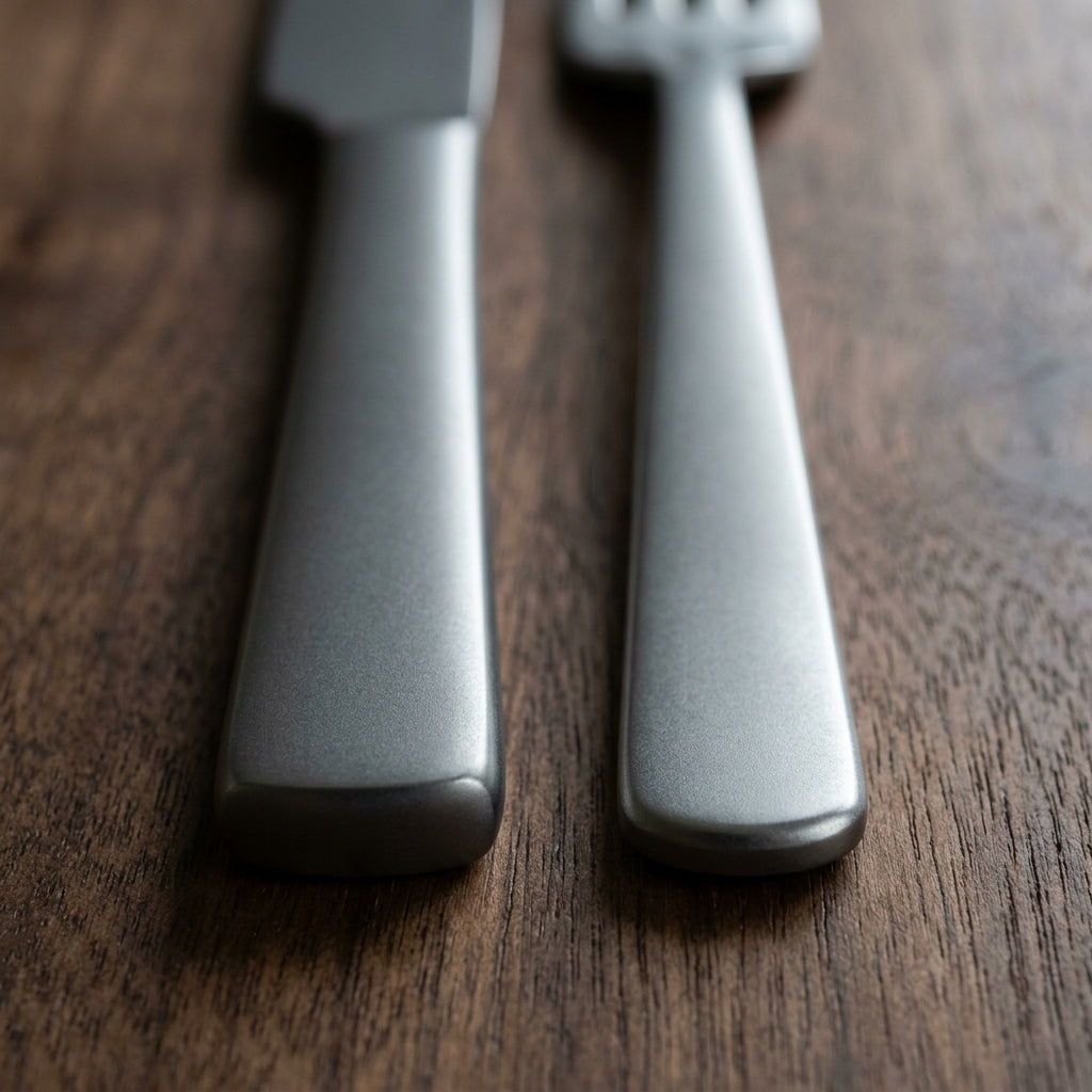 Feather-Titanium Cutlery Set